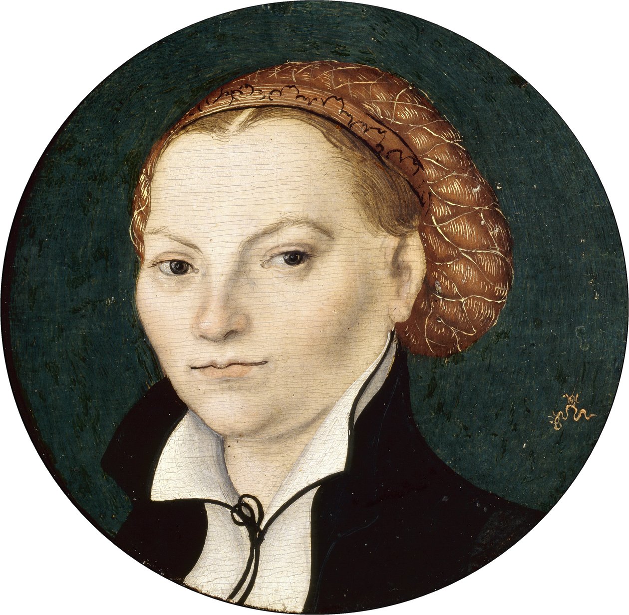 Retrato de Katharina von Bora de Lucas Cranach the Elder