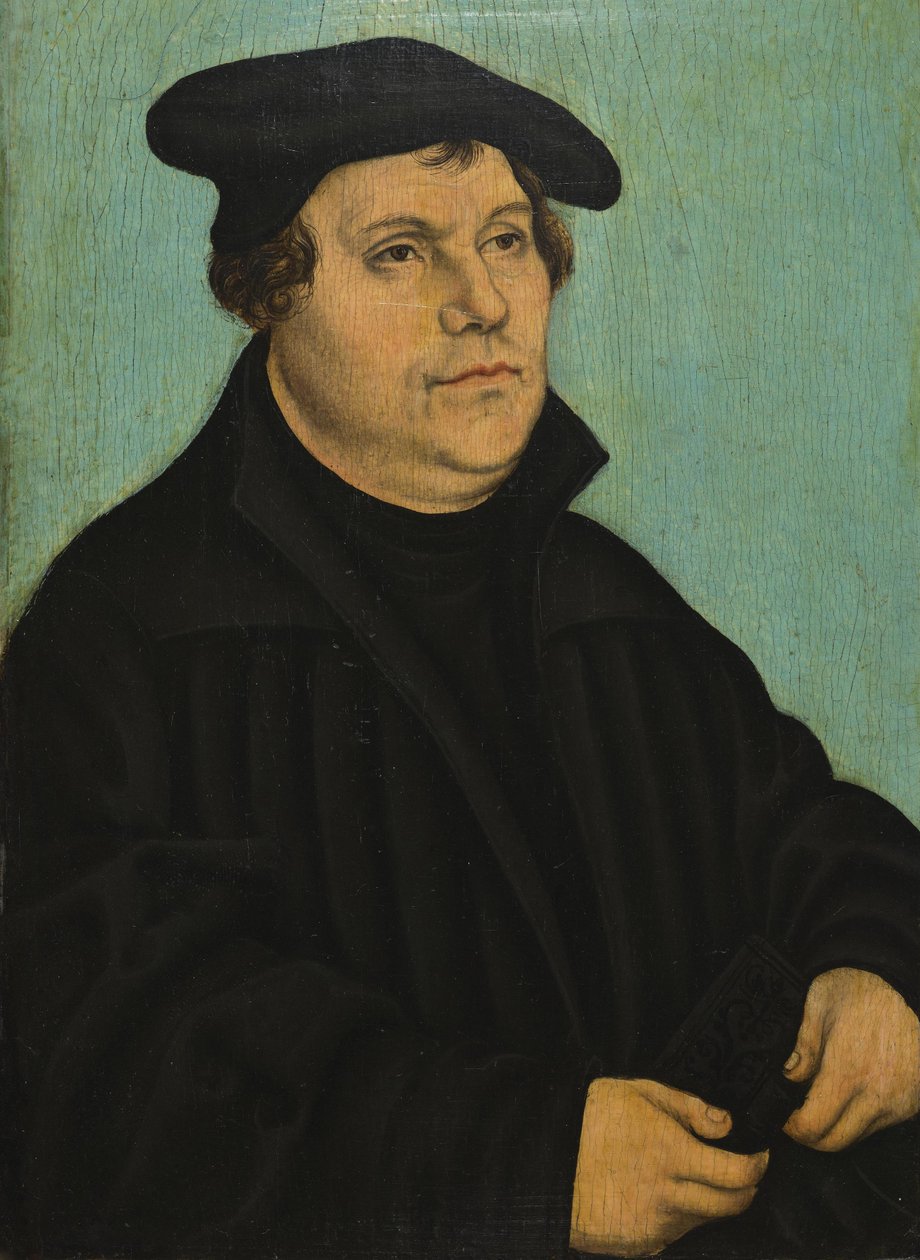 Retrato de Lutero de Lucas Cranach the Elder
