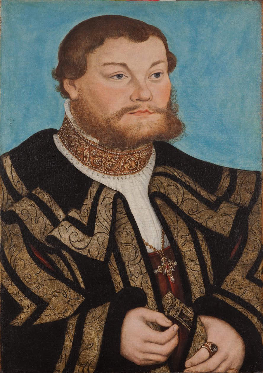 Retrato do Príncipe Johann de Lucas Cranach the Elder