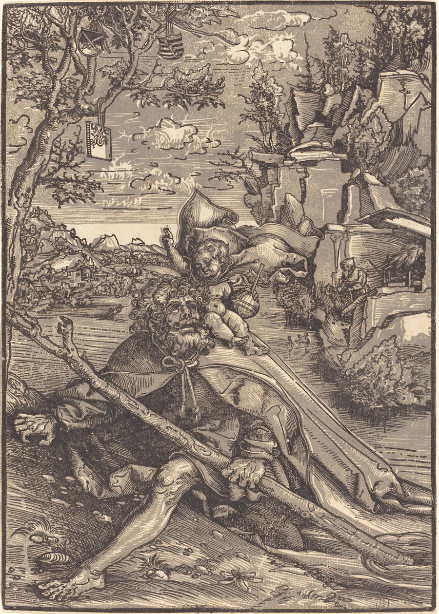 São Cristóvão de Lucas Cranach the Elder