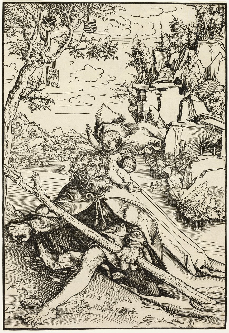 São Cristóvão de Lucas Cranach the Elder
