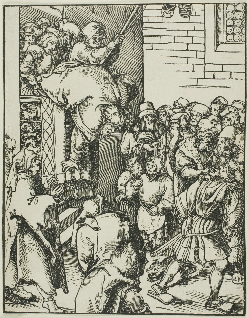 São Tiago Menor, O Martírio dos Apóstolos de Lucas Cranach the Elder