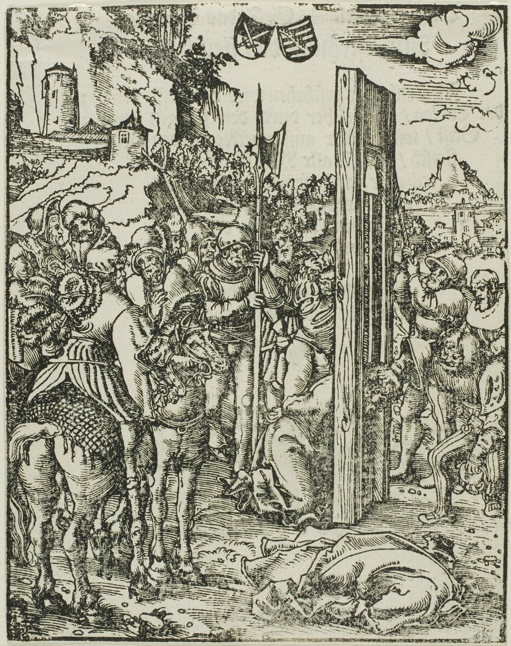 São Matias, de O Martírio dos Apóstolos de Lucas Cranach the Elder