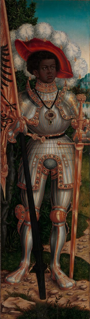São Maurício, ca. 1520-25. de Lucas Cranach the Elder