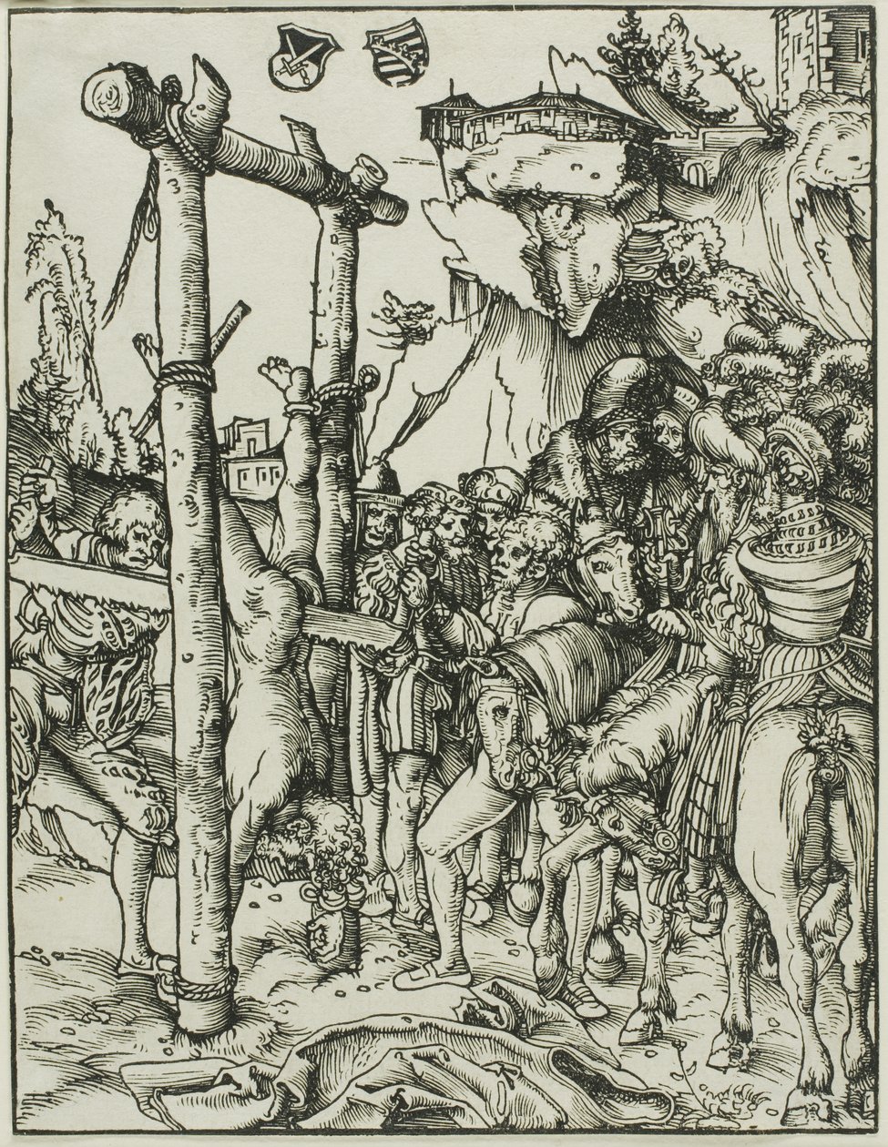 São Simão, de O Martírio dos Apóstolos de Lucas Cranach the Elder