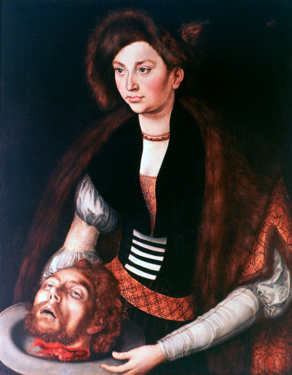 Salomé, c1504-1553 de Lucas Cranach the Elder