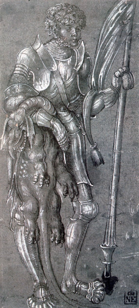 São Jorge, c1504-1553 de Lucas Cranach the Elder