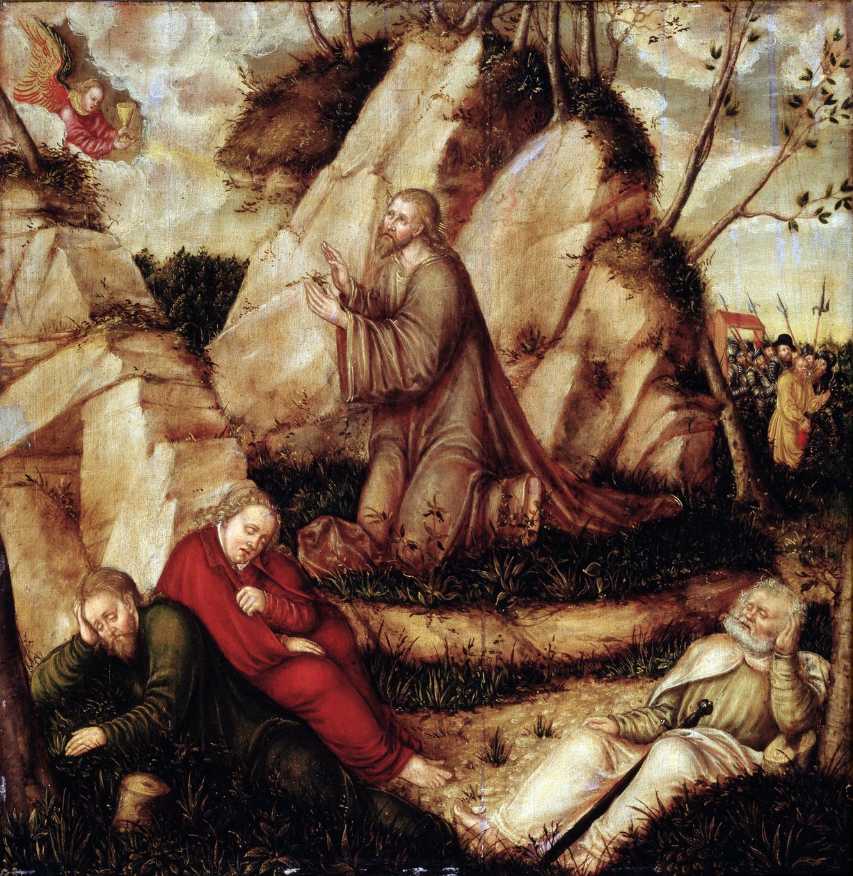 A agonia no jardim de Lucas Cranach the Elder