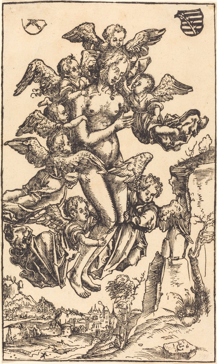 O Êxtase de Santa Maria Madalena de Lucas Cranach the Elder