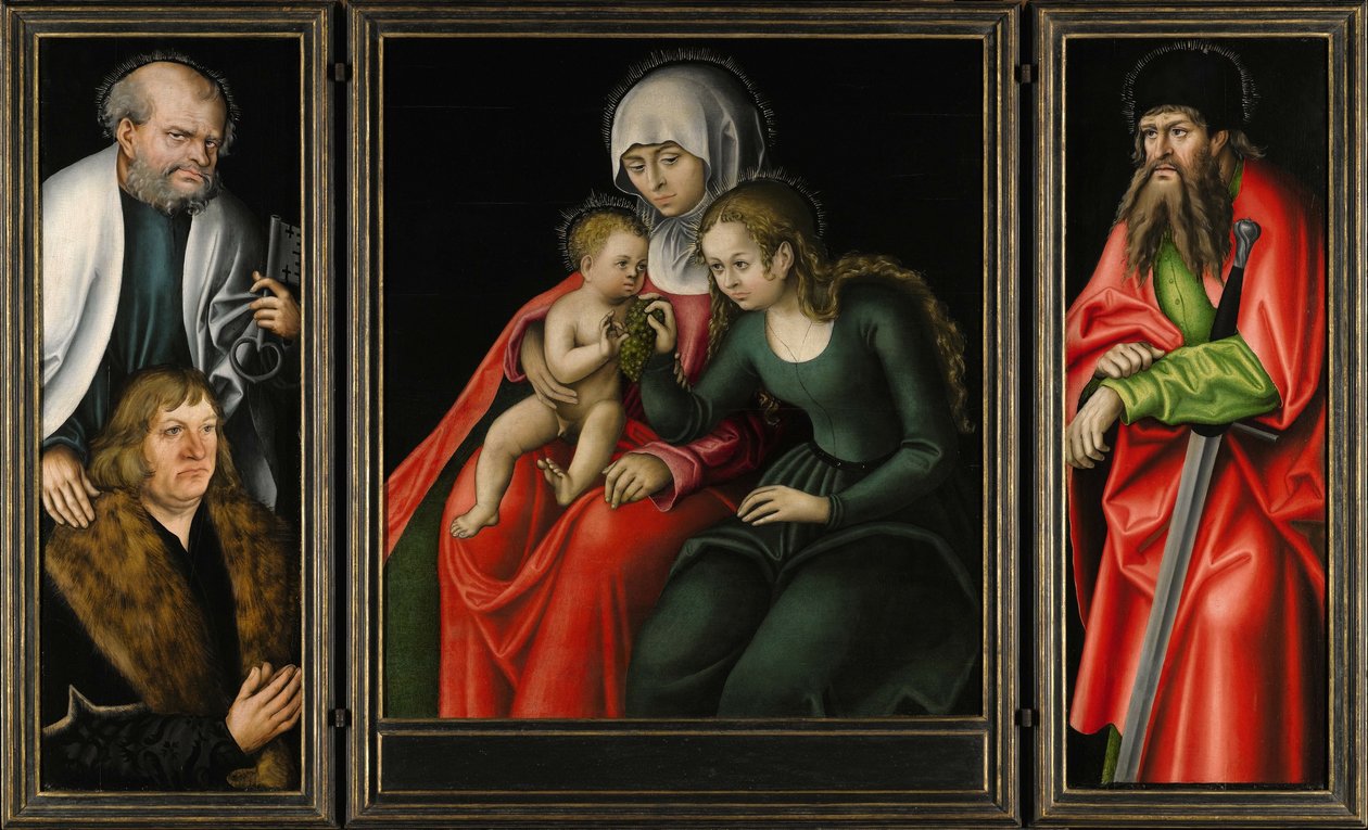 O retábulo de Feilitzsch de Lucas Cranach the Elder