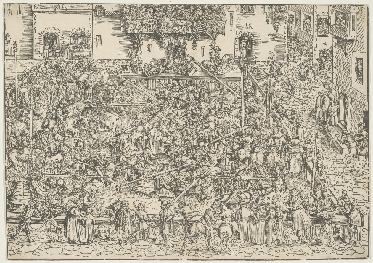 O primeiro torneio de Lucas Cranach the Elder