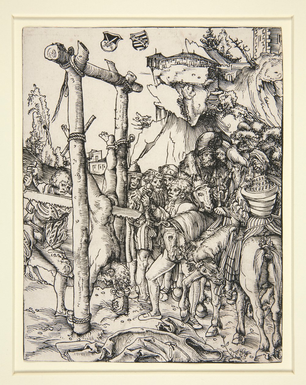 O Martírio de São Simão de Lucas Cranach the Elder