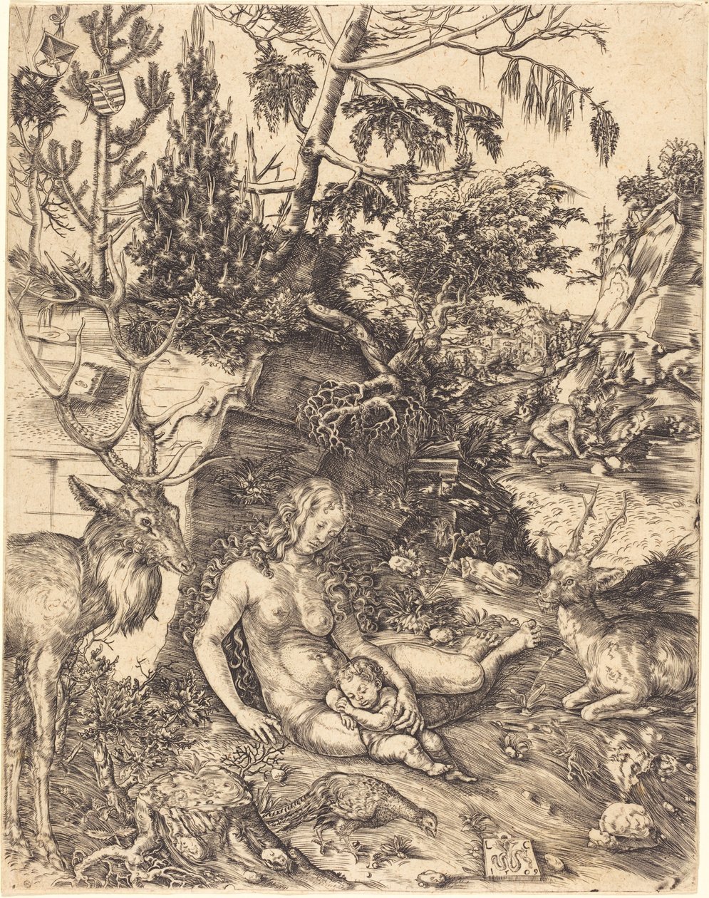 A Penitência de São João Crisóstomo de Lucas Cranach the Elder