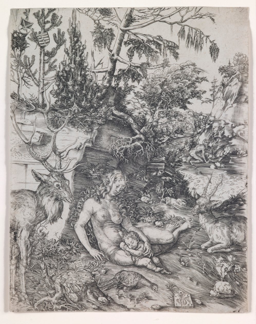 A penitência de São João Crisóstomo de Lucas Cranach the Elder