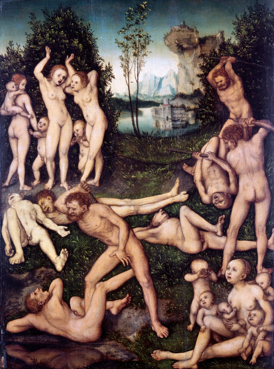 A Era de Prata, 1527 de Lucas Cranach the Elder