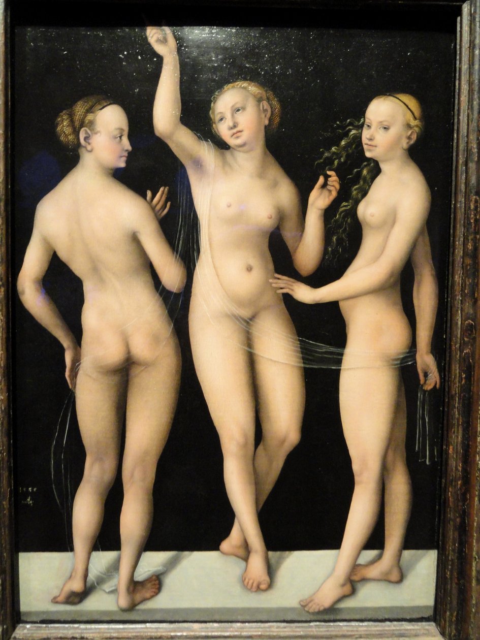 As Três Graças de Lucas Cranach the Elder