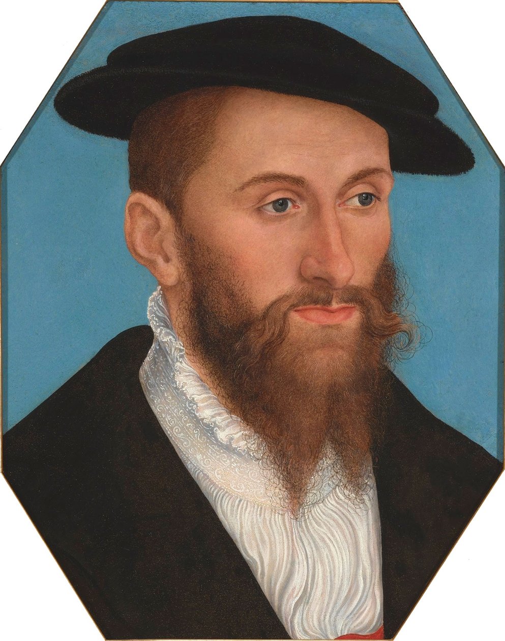 Retrato de um homem de Lucas Cranach the Younger