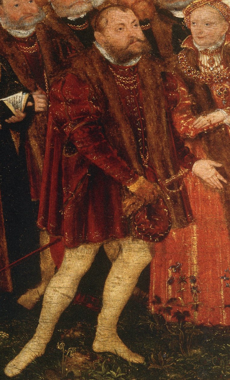 O Batismo de Cristo
















 pormenor de Lucas Cranach the Younger