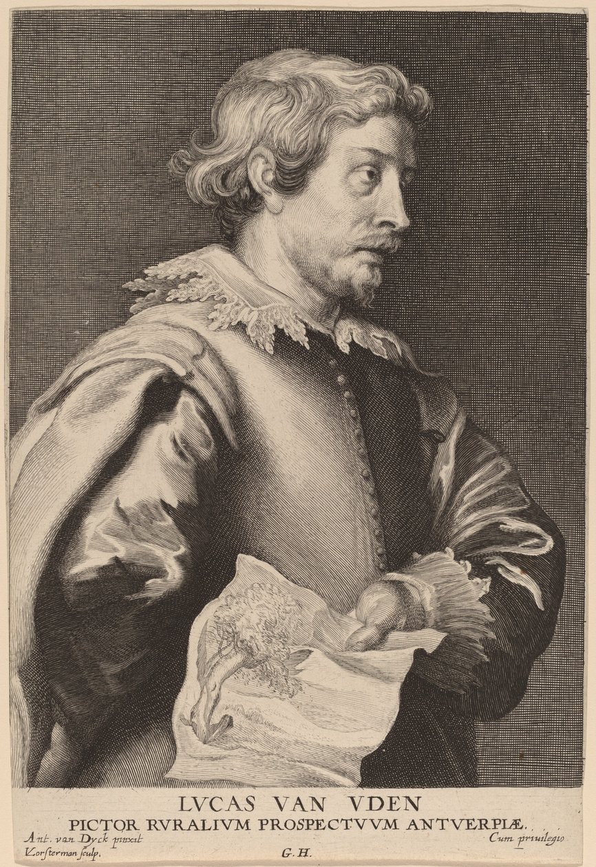 Lucas van Uden de Lucas Emil Vorsterman after Sir Anthony van Dyck