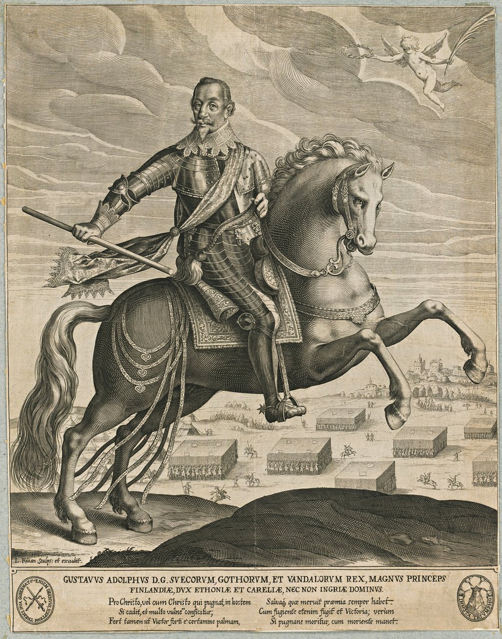 Gustavus Adolphus da Suécia de Lucas Kilian