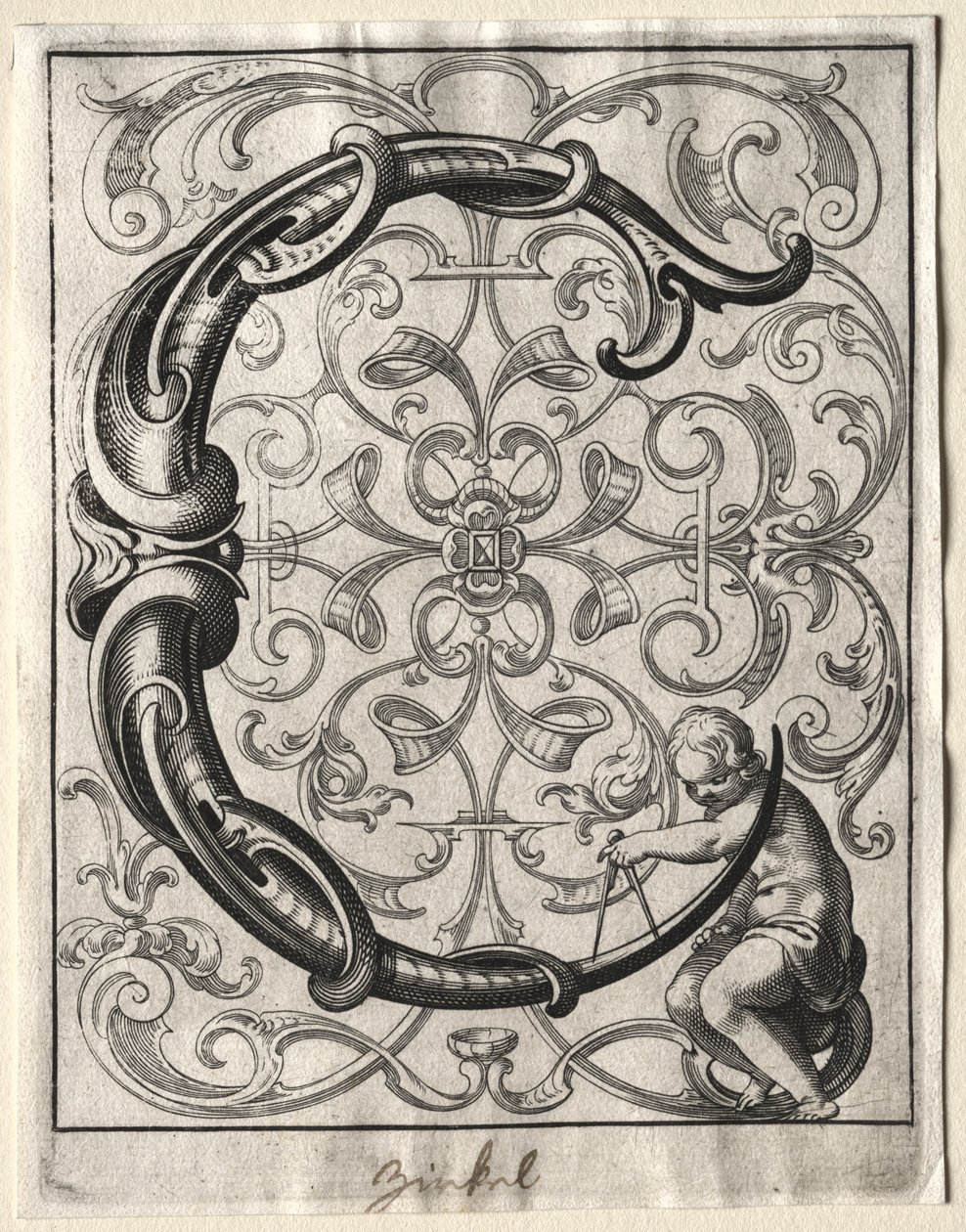 Novo livreto ABC: C, 1627. de Lucas Kilian