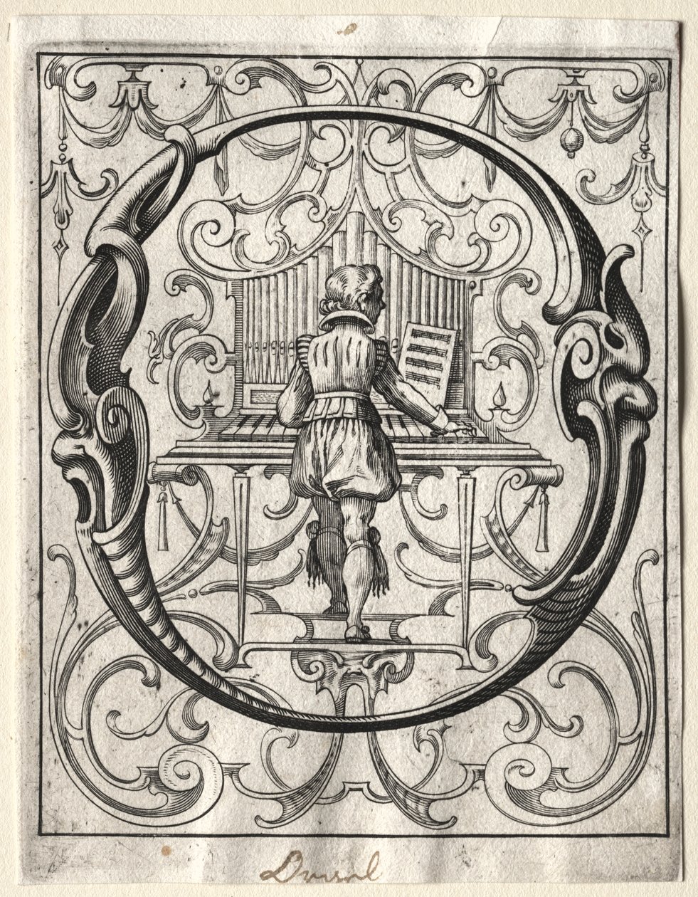 Novo livreto ABC: O, 1627. de Lucas Kilian