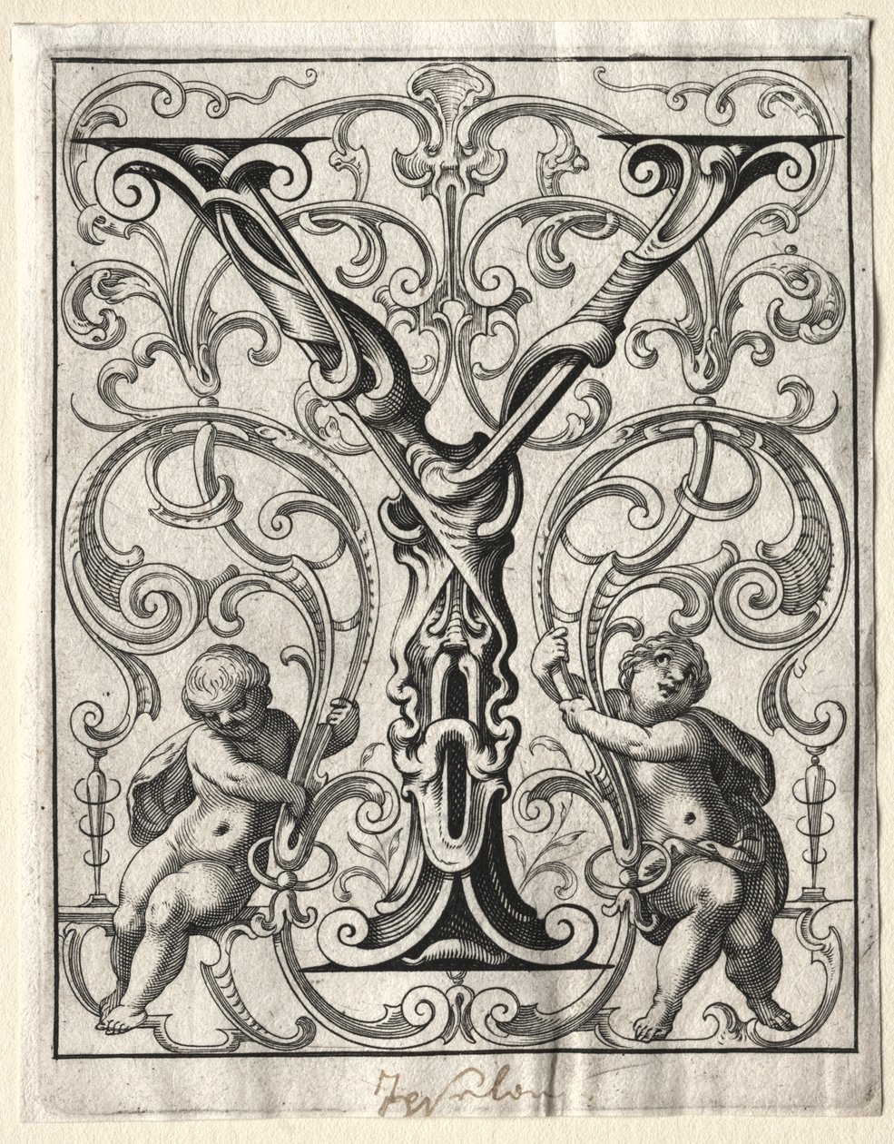Novo livreto ABC: Y, 1627. de Lucas Kilian