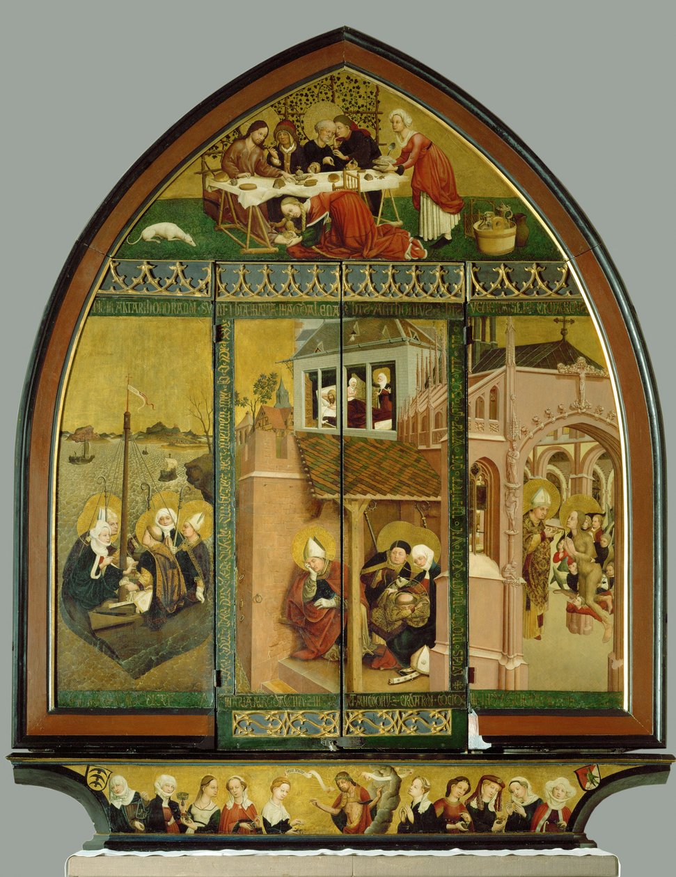 Altar de Madalena (têmpera sobre pergaminho) de Lucas Moser