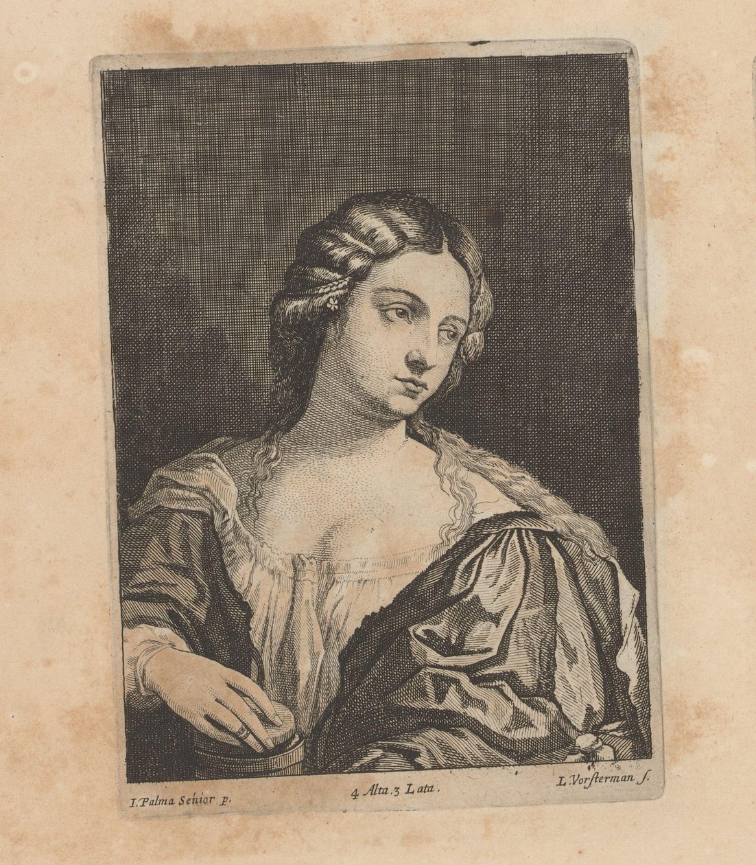 Retrato de uma jovem mulher (Violante) de Lucas Vorsterman (II)