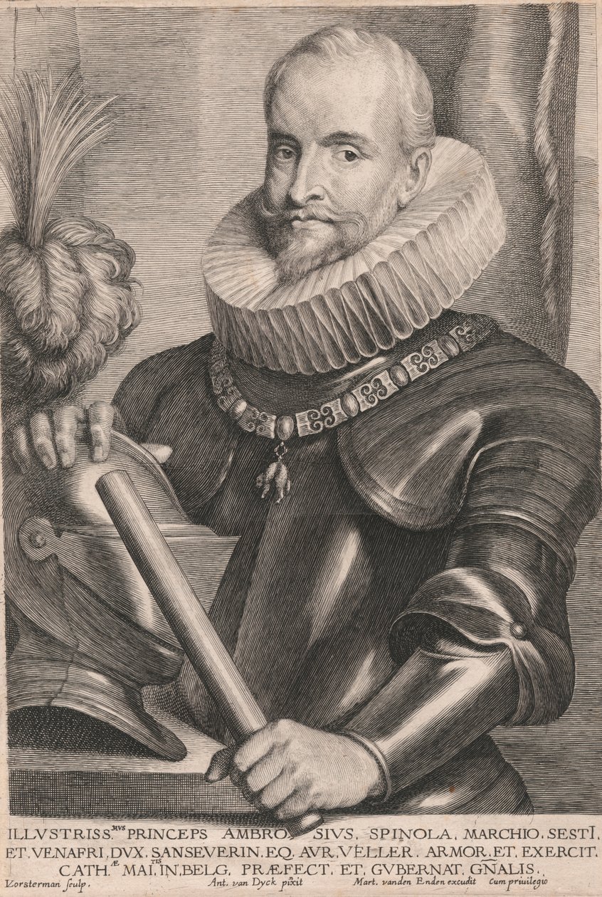 Ambrosius Spinola Marchio Sesti e Venafri de Lucas Vorsterman