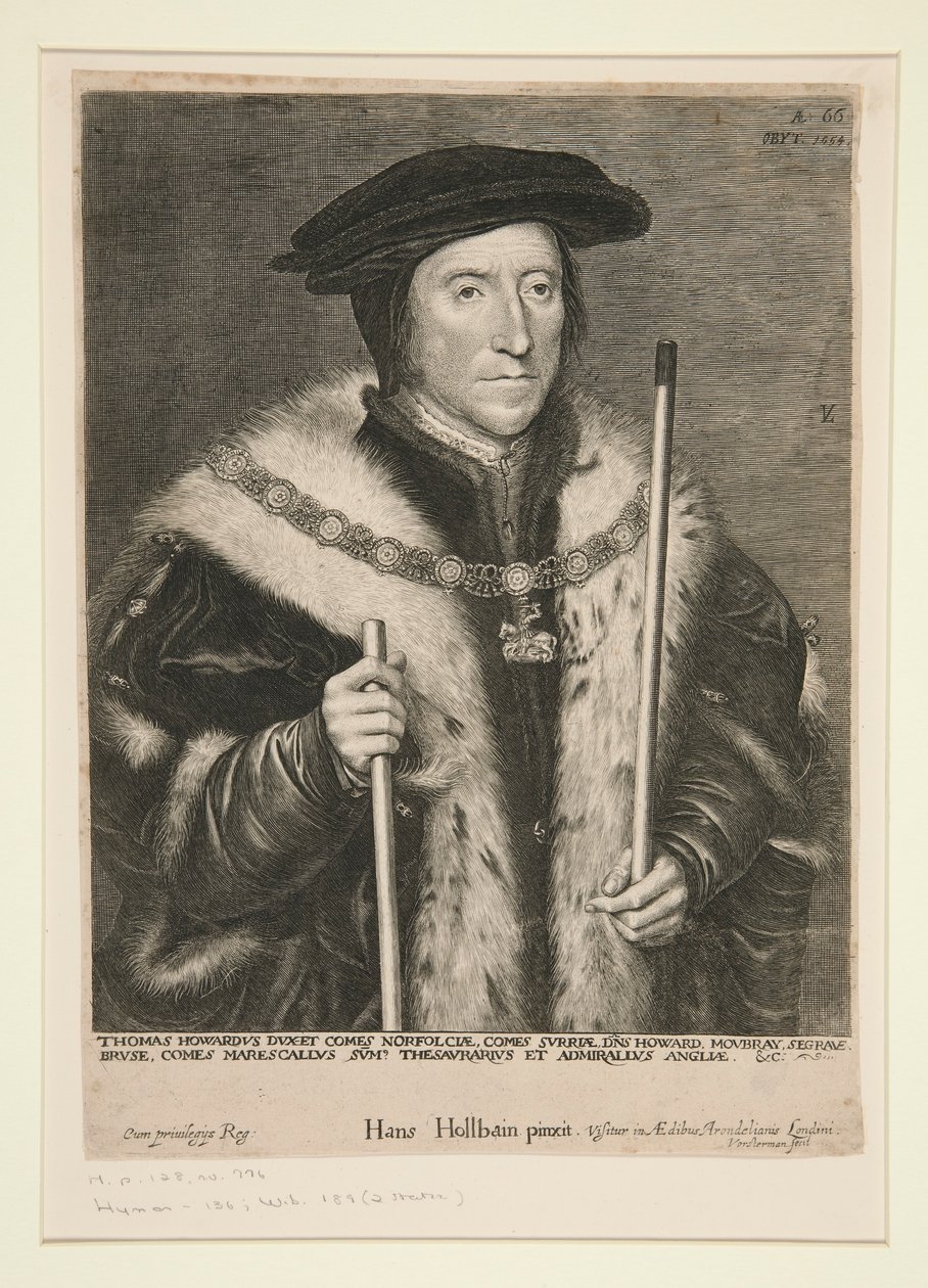 Thomas Howard, Conde de Arundel de Lucas Vorsterman the Elder
