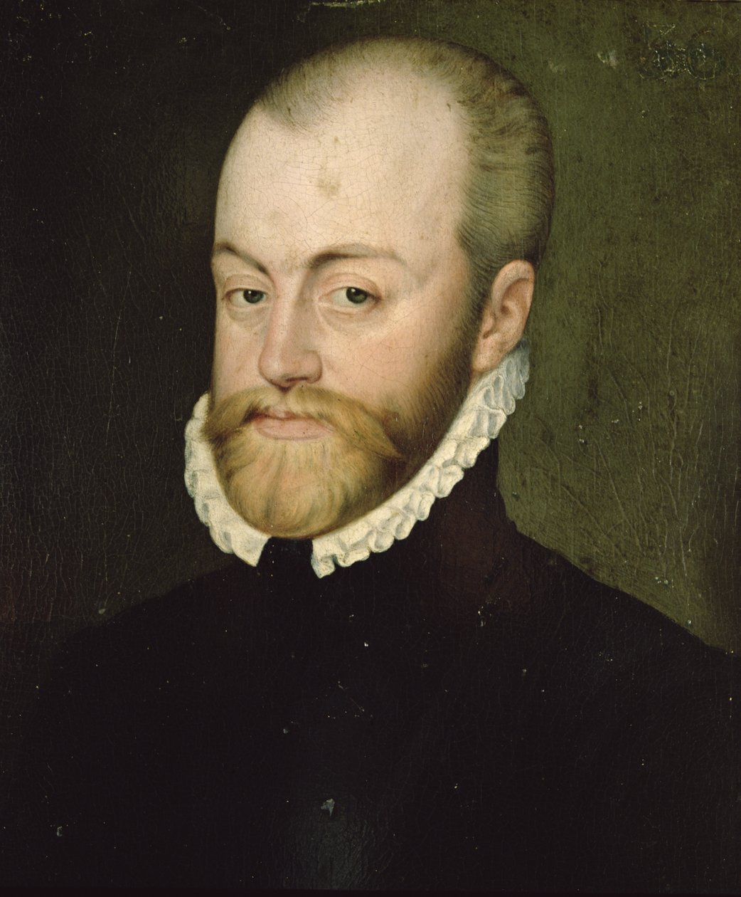 Retrato de Filipe II (1527-1598), Rei de Espanha (óleo sobre tela) de Lucas de Heere