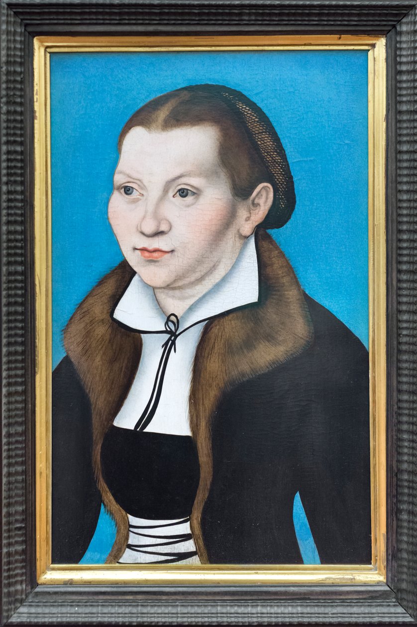 Retratos de Katharina von Bora de Lucas the Elder (workshop of) Cranach