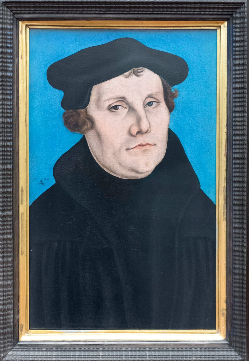 Retratos de Martinho Lutero de Lucas the Elder (workshop of) Cranach