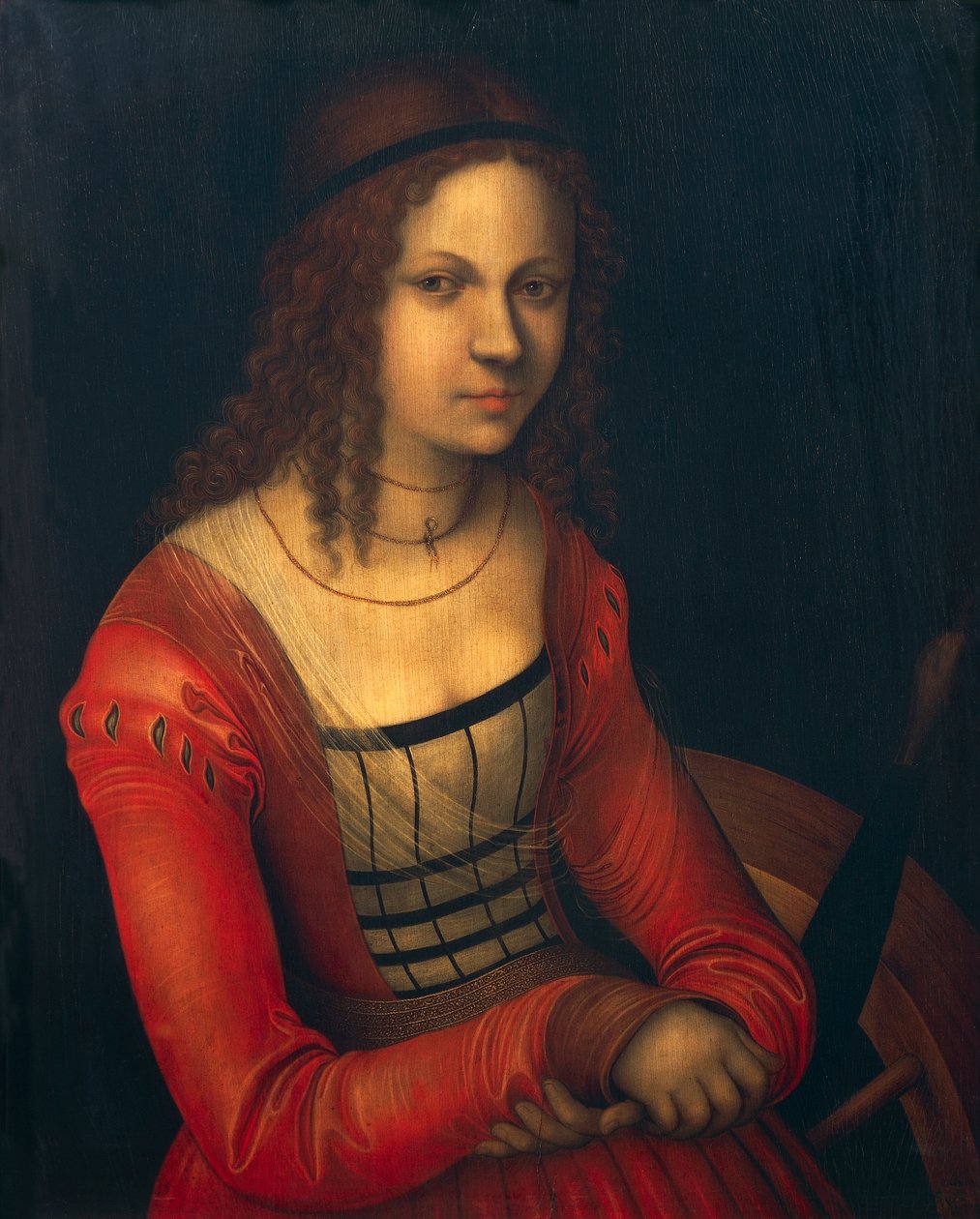 Santa Catarina por Lucas Cranach Elder (1472-1553) de Lucas the Elder Cranach