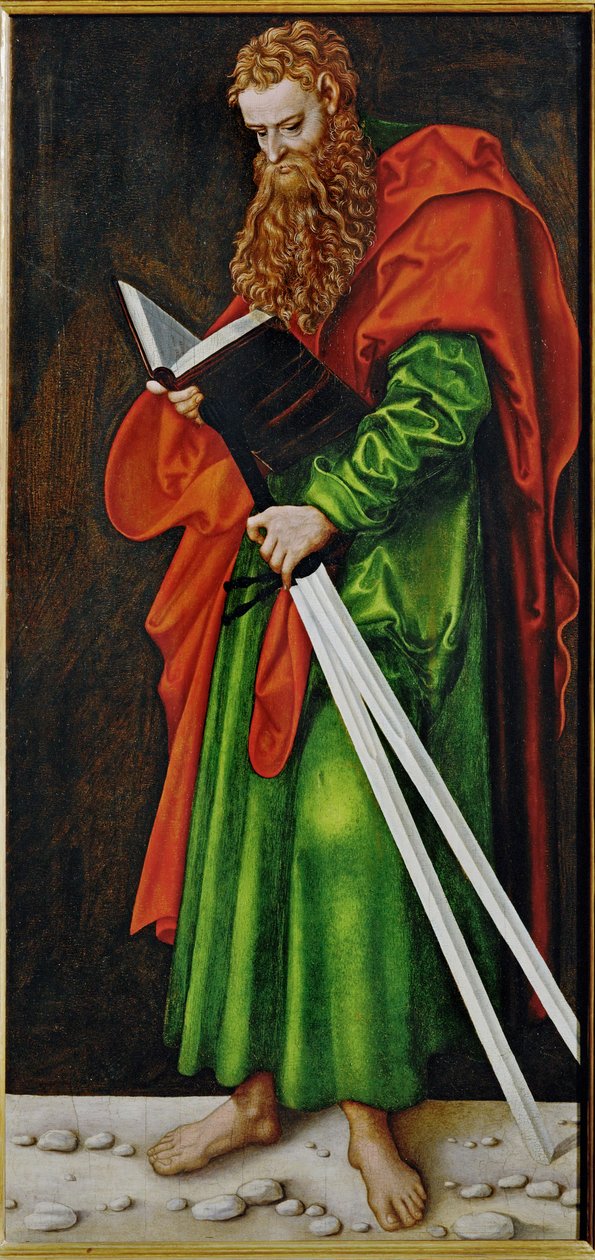 São Paulo, apóstolo ... de Lucas the Elder Cranach