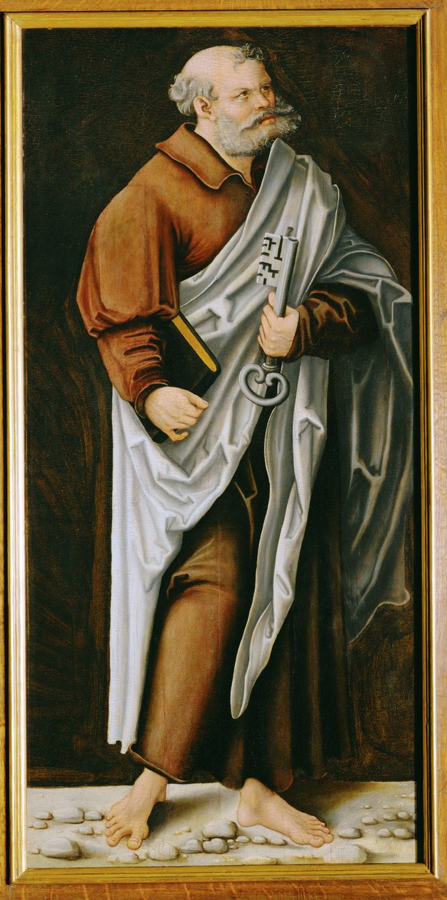 São Pedro ... de Lucas the Elder Cranach