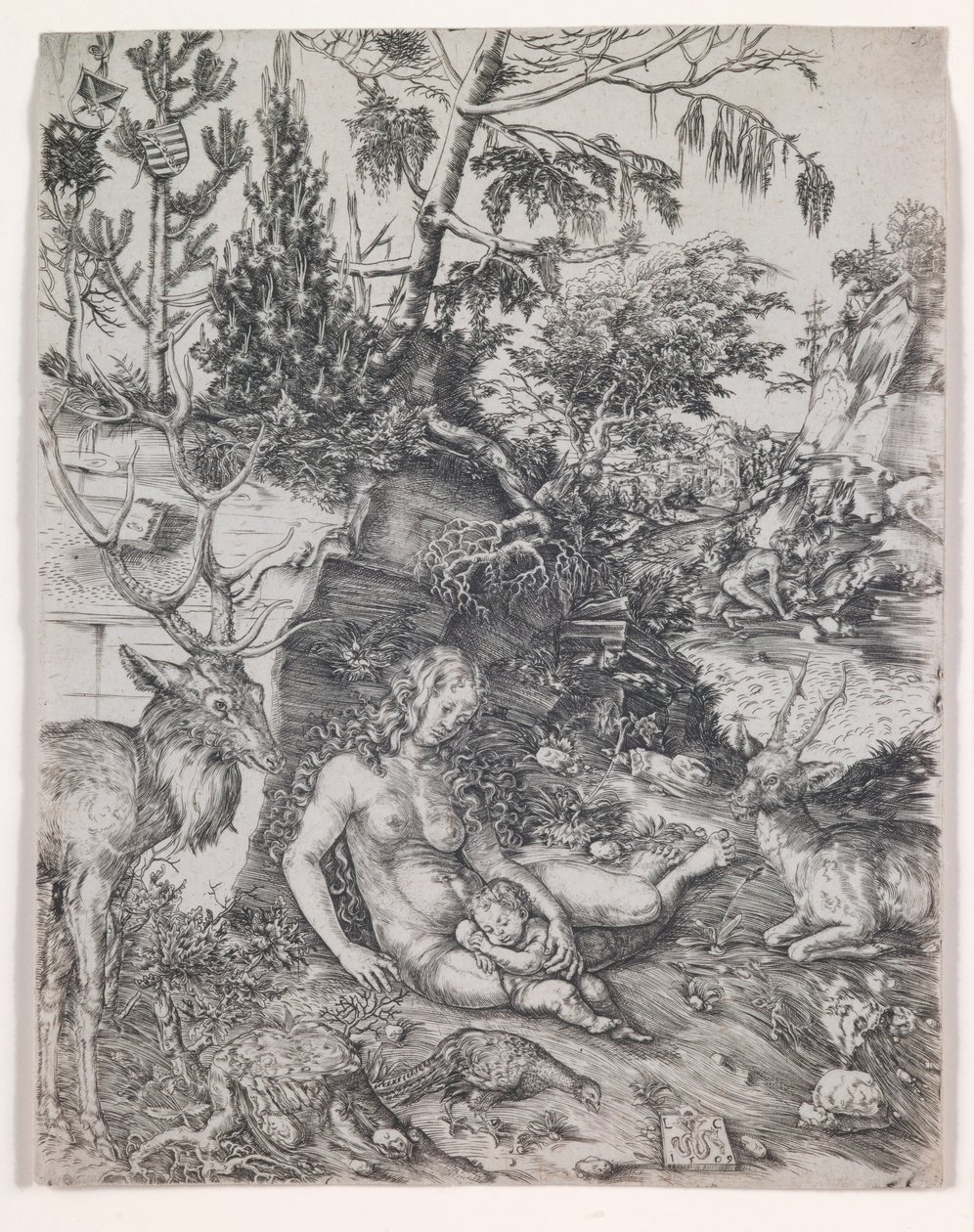 A penitência de São João Crisóstomo de Lucas the Elder Cranach