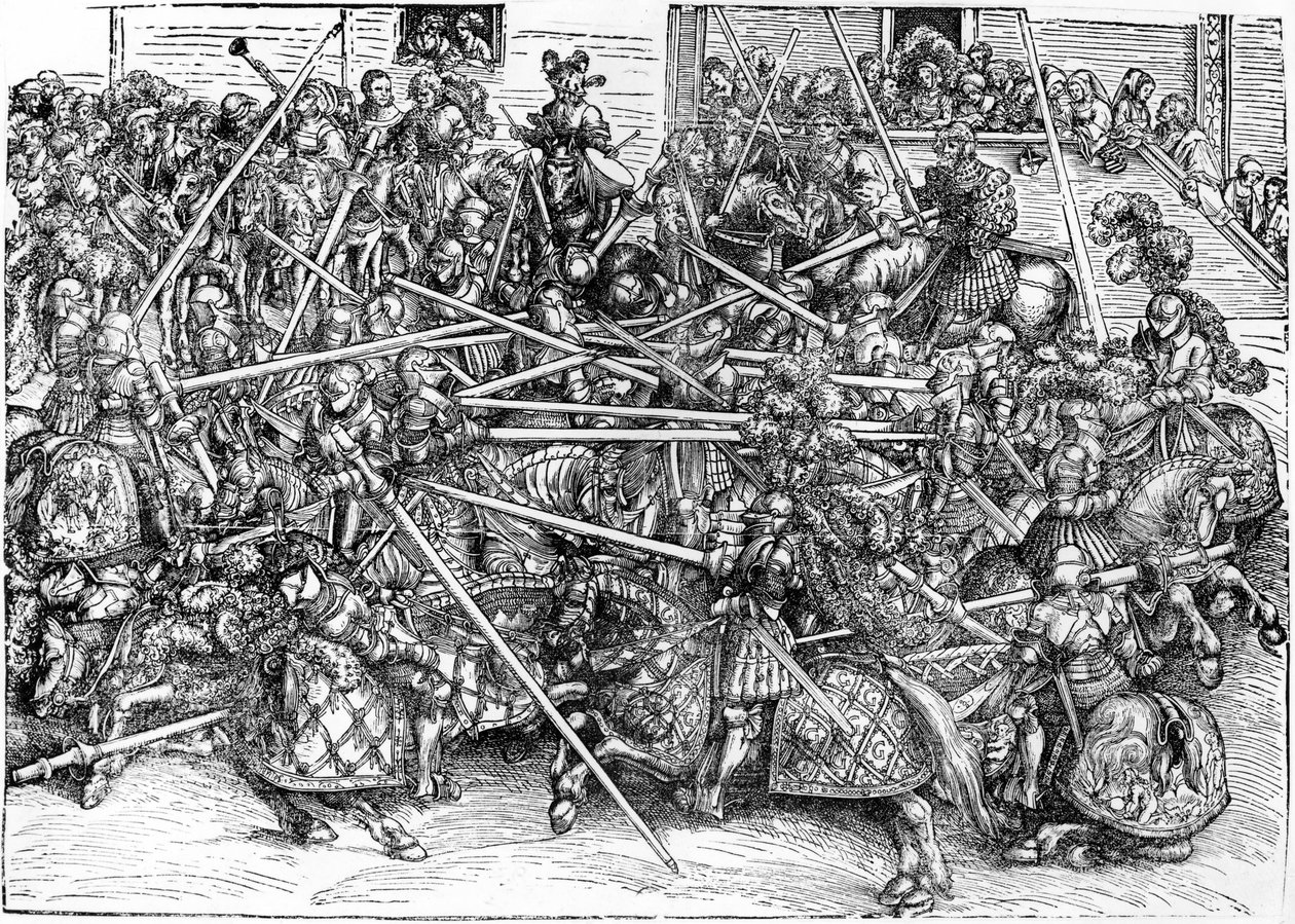Torneio de Lucas the Elder Cranach