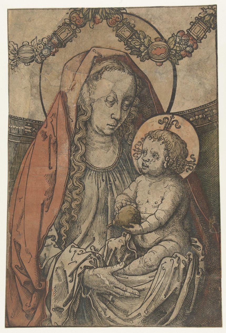 Maria com filho de Lucas van Leyden (circle of)