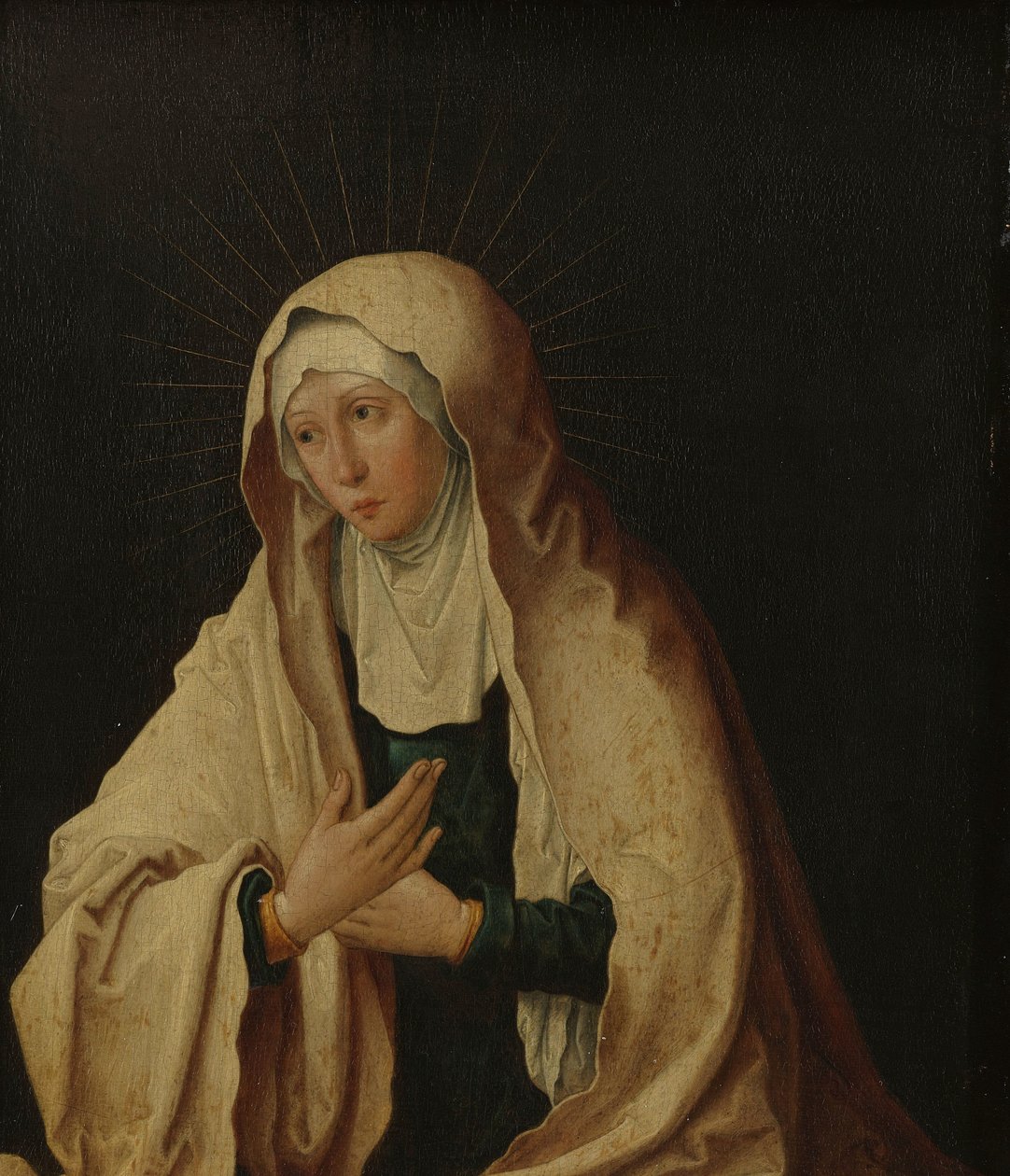 Virgem Maria de Lucas van Leyden (copy after)
