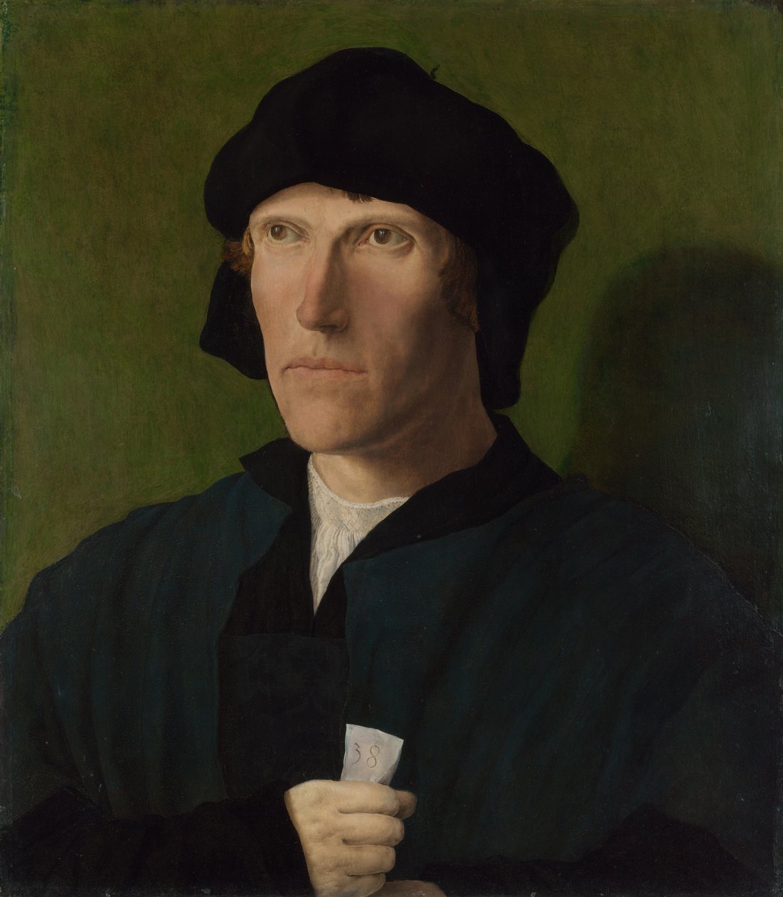 Um homem de 38 anos, ca 1521 de Lucas van Leyden