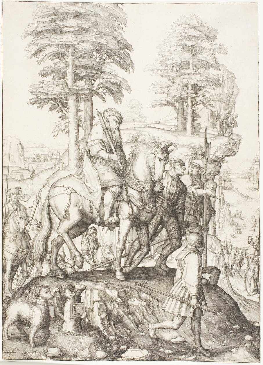 Abigail Antes de Davi de Lucas van Leyden