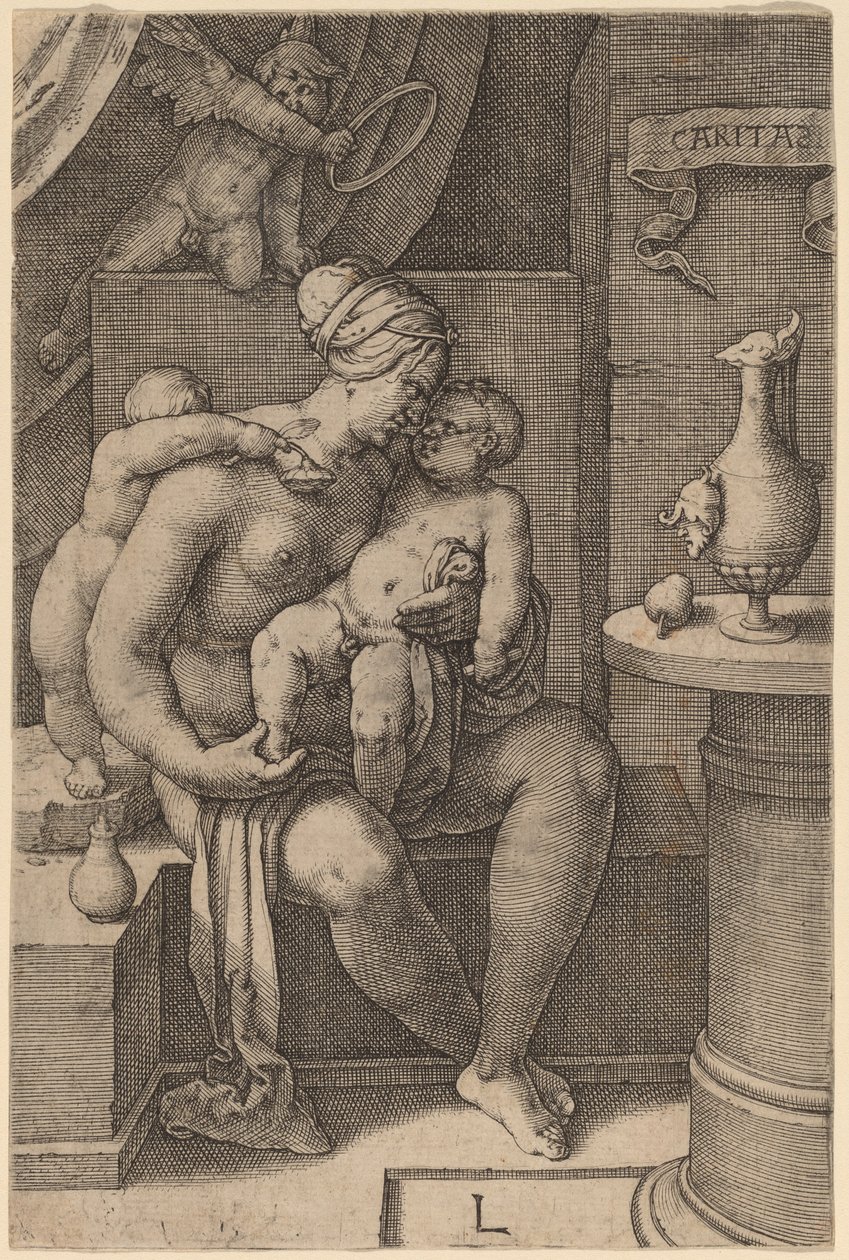 Cáritas (Caridade) de Lucas van Leyden