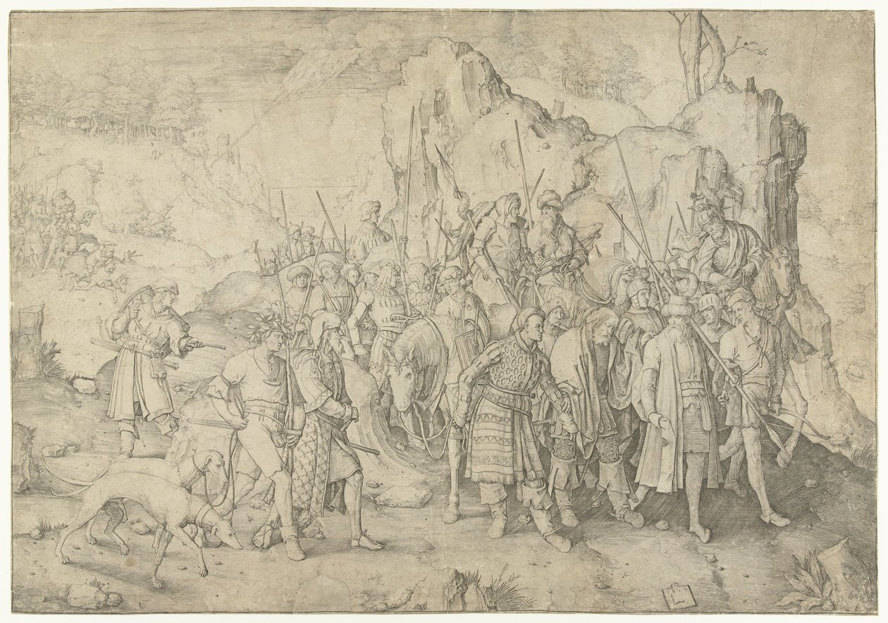 A conversão de Paul de Lucas van Leyden