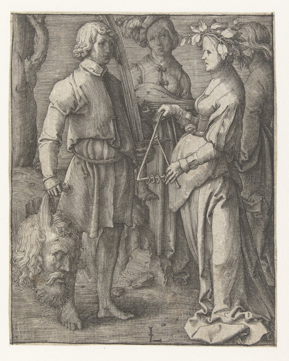 O triunfo de David de Lucas van Leyden