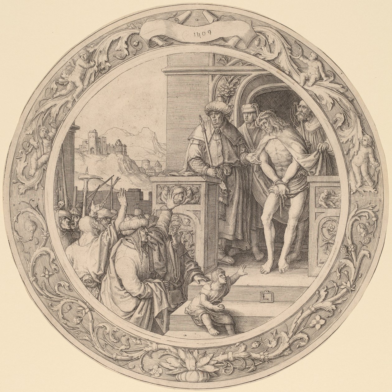 Eis o homem de Lucas van Leyden