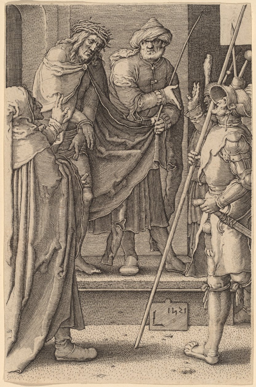 Eis o homem de Lucas van Leyden