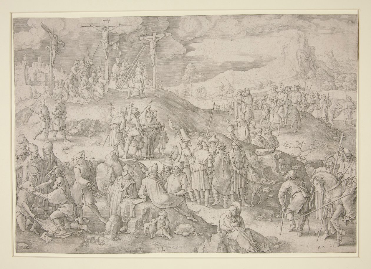 Gólgota (O Grande Calvário) de Lucas van Leyden