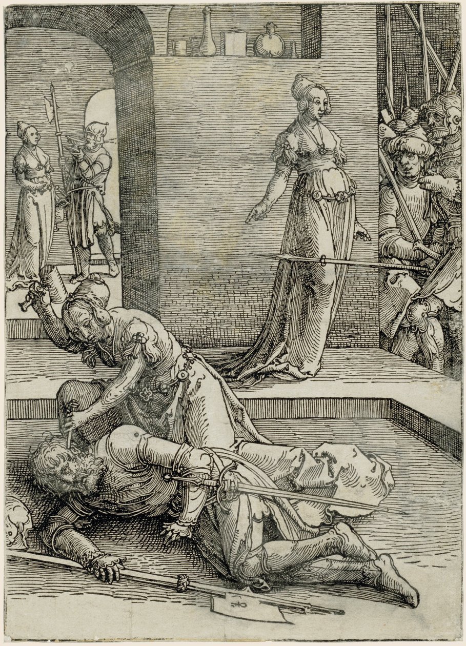 Jael mata Sísera de Lucas van Leyden